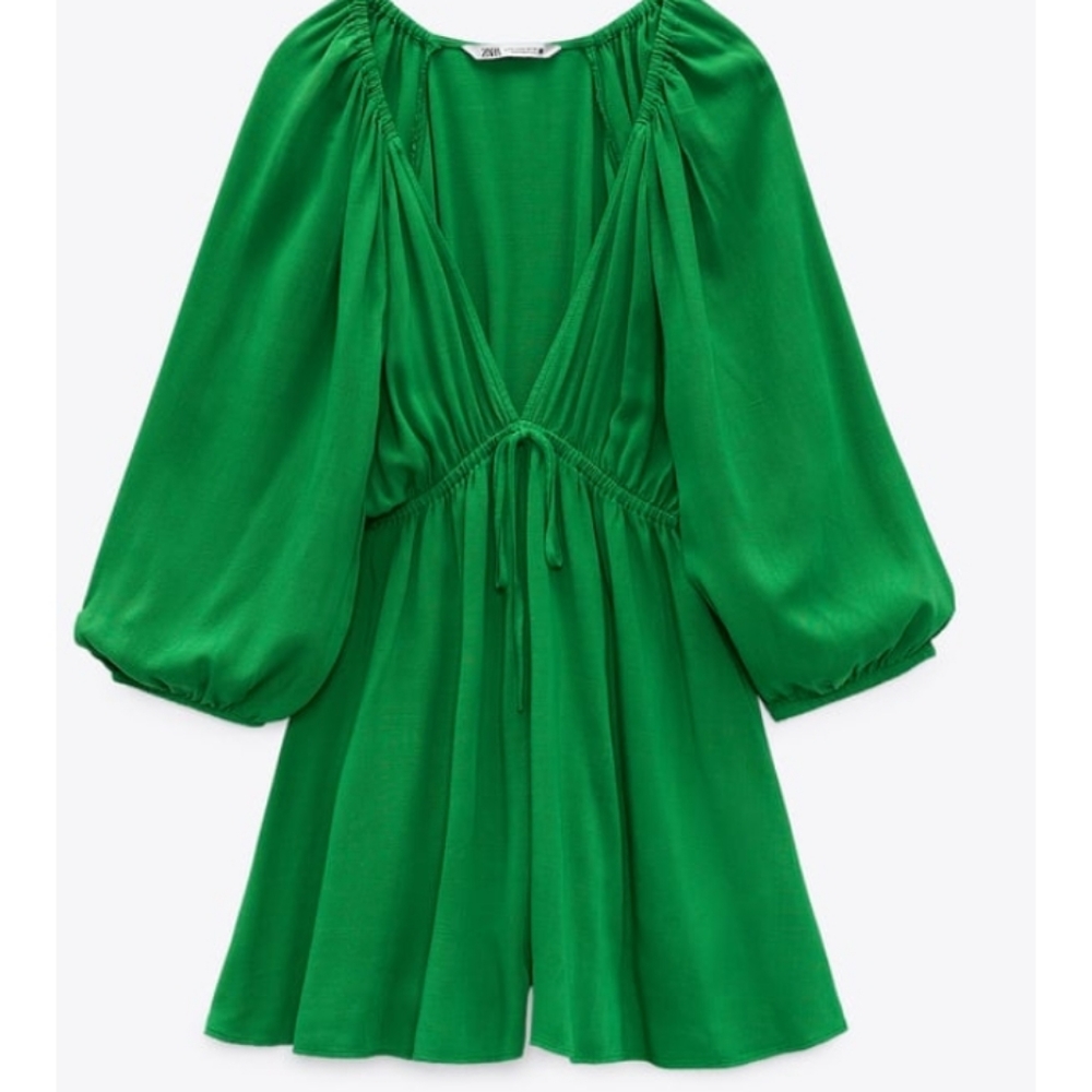 Zara flowy short jumpsuit